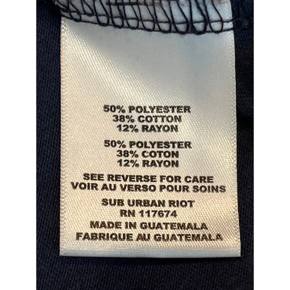 Sub Urban Riot Blue Graphic Short Sleeve Tee Size XS Positivity - Picture 5 of 7